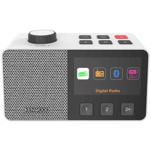 Radio Pour sénior / grand écran blanc