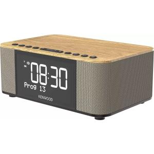 Radio réveil DAB+ et Bluetooth noyer