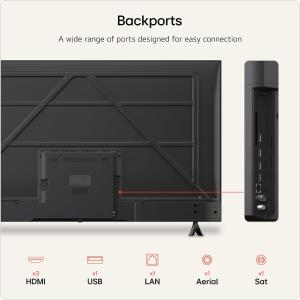 Téléviseur 65" 4K AI - 164 cm