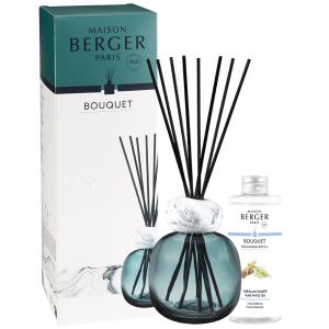 Bouquet parfumé Minérale Bleu/Blanc Thé Blanc