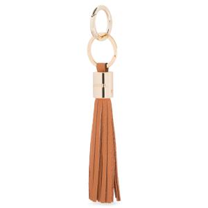 Porte-clés pompon Premier Flirt de Lancel camel