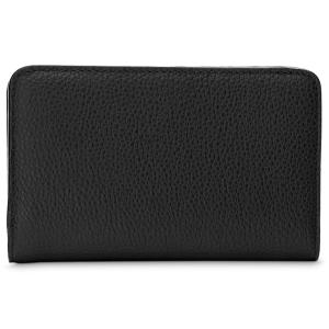 Portefeuille Ninon compact zippé - Noir