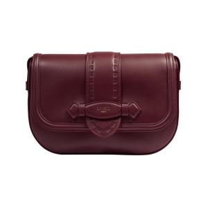 Sac porté épaule Sienna rabat - M cassis