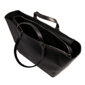 Sac cabas L Enveloppe Noir