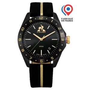 Montre homme Coq d’Or - Nylon - Noir