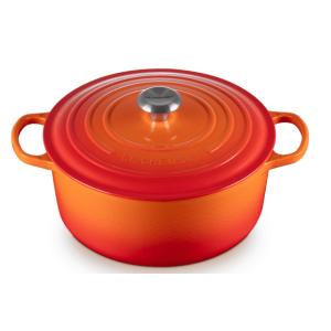 Cocotte Ronde 28 cm Fonte émaillée - Volcanique