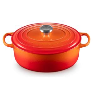 Cocotte ovale 31 cm Fonte émaillée  Volcanique