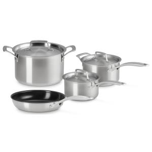 Batterie cuisine x 4 Essentiel inox