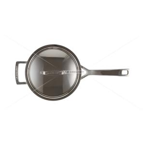 Casserole avec couvercle Inox classique - 20 cm
