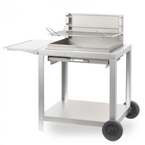 Barbecue Montory 61*40 Inox + chariot
