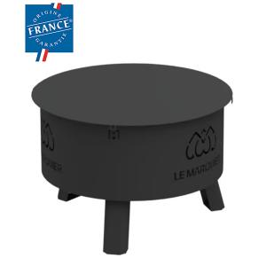 Braséro Original noir ( Ø 60) avec couvercle