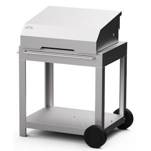 Pack plancha Amalia 360 inox + Chariot + Couvercle