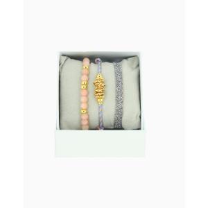 Coffret bracelets Strass Box Anneaux or
