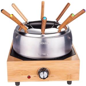 Appareil à fondue Inox wood 8