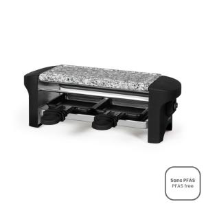 Appareil à raclette 2 personnes - Noir
