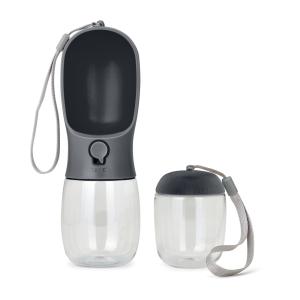 Set de voyage pour animaux Gourde et pot à croquettes
