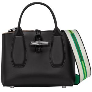 Sac à main Roseau Cuir Noir S