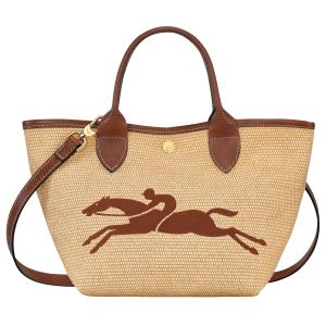 Sac cabas Le Panier Pliage S brun