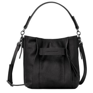 Sac bandoulière Longchamp 3D S noir