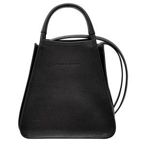 Sac à main Le Foulonné S noir