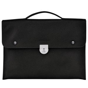 Porte documents Le Foulonnée S noir