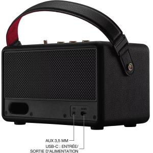 Enceinte bluetooth KILBURN 3 BLACK AND BRASS