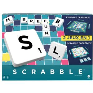 Jeux de société Scrabble Classique 2 en 1
