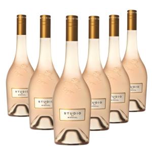 Vin Rosé Studio by Miraval - 6 bout