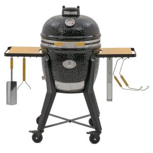 Barbecue Kamado Two 55 noir + chariot