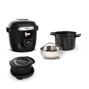 Multicuiseur intelligent Cookeo 9-en-1 Noir + Extra crisp