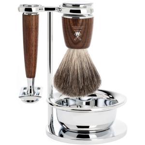 Set de rasage Rytmo frêne - 4 pièces