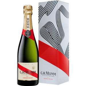 Carton de 6 bouteilles de champagne Cordon rouge Etui