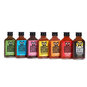 Sauces piquantes X7 Crazy Bastards