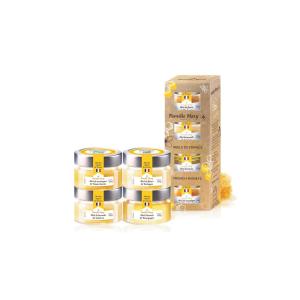 Coffret miel X4 Miels de France