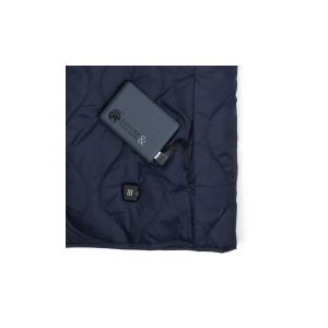 Gilet sans manche Chauffant bleu taille L