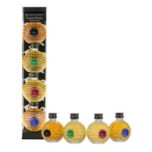 Coffret whisky Minis Selection Fine Spirits X4