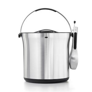 Seau à glace Avec pince acier inoxydable