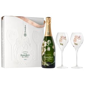 Champagne coffret Belle Epoque - 0.75L + 2 flûtes