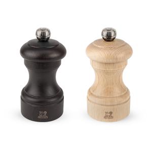 Moulins manuels Coffret Bistro sel & poivre - 10 cm