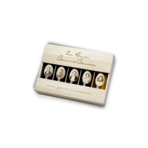 Caisse bois vin rouge Baron 5 bouteilles panachées