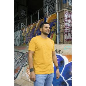 T-shirt MC homme Jaune moutarde taille S