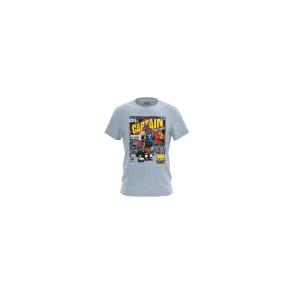 T-shirt MC homme Captain gris L