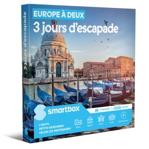 Coffret cadeau Europe à deux - 3 jours d'escapade
