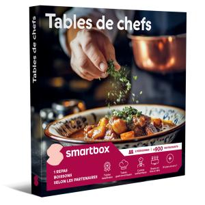 Coffret cadeau Tables de chefs