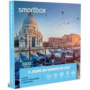 Coffret cadeau 3 Jours en Europe en Duo