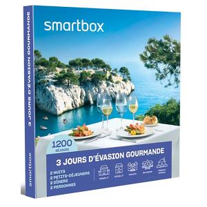 Coffret cadeau 3 jours d’évasion gourmande