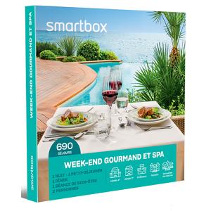 Coffret cadeau Week-end gourmand et spa