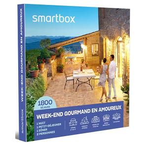 Coffret cadeau Week-end gourmand en amoureux