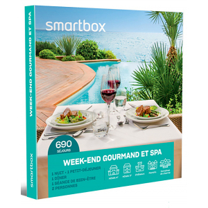 Smartbox – Coffret Week-end Gourmand et Spa