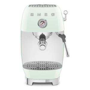 Machine à café manuelle Esthétique années 50 vert d'eau